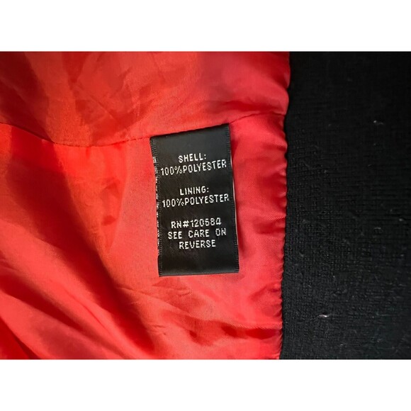 Torrid Whatever Jacket  Women's Size 1X  Black Bomber Style w Patches - Picture 7 of 10